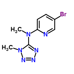 5-bromo-N-methyl-N-(1-methyl-1H-1,2,3,4-tetrazol-5-yl)pyridin-2-amine picture