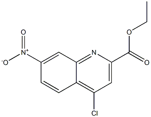 ethyl 4-chloro-7-nitroquinoline-2-carboxylate structure