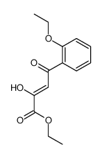 ethyl 4-(2-ethoxyphenyl)-2-hydroxy-4-oxo-2-butenoate Structure