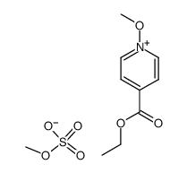 4-(ethoxycarbonyl)-1-methoxypyridin-1-ium methyl sulfate Structure