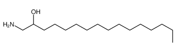 1-aminohexadecan-2-ol Structure