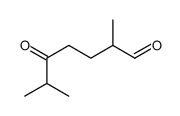 2,6-dimethyl-5-oxoheptanal结构式