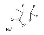 Sodium pentafluoroethanesulfinate Structure