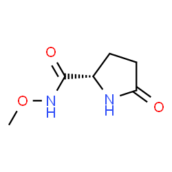 2-Pyrrolidinecarboxamide,N-methoxy-5-oxo-,(S)-(9CI) picture