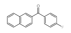 Methanone, (4-fluorophenyl)-2-naphthalenyl- Structure