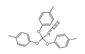 tris(p-methylphenoxy)methyl azide结构式