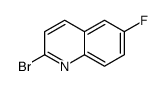 2-bromo-6-fluoroquinoline Structure