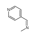 N-methyl-1-pyridin-4-ylmethanimine结构式