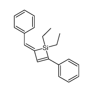 (Z)-2-benzylidene-1,1-diethyl-4-phenyl-1,2-dihydrosilete结构式