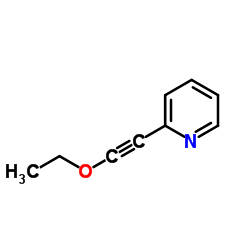 Pyridine, 2-(ethoxyethynyl)- (9CI)结构式