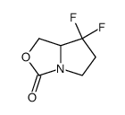 1H,3H-Pyrrolo[1,2-c]oxazol-3-one,7,7-difluorotetrahydro-(9CI) structure