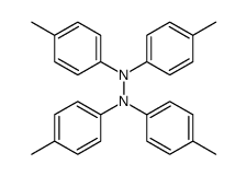 1,1,2,2-tetra-p-tolylhydrazine Structure