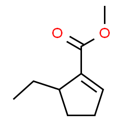 1-Cyclopentene-1-carboxylicacid,5-ethyl-,methylester(9CI)结构式