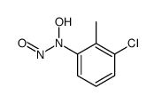 N-(3-chloro-2-methylphenyl)-N-hydroxynitrous amide结构式