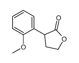 3-(2-methoxyphenyl)oxolan-2-one Structure