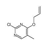 4-(allyloxy)-2-chloro-5-methylpyrimidine Structure
