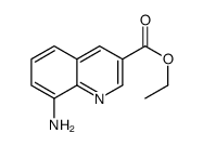 ethyl 8-aminoquinoline-3-carboxylate structure