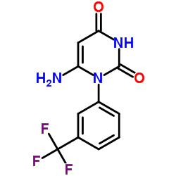 6-AMINO-1-(3-(TRIFLUOROMETHYL)PHENYL)PYRIMIDINE-2,4(1H,3H)-DIONE picture