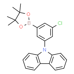 3-(9H-Carbazol-9-yl)-5-chlorophenylboronic acid pinacol ester structure