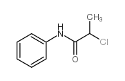 Propanamide,2-chloro-N-phenyl- structure