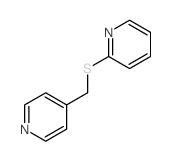 2-(pyridin-4-ylmethylsulfanyl)pyridine structure