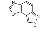 6H-Pyrazolo[3,4-g]benzoxazole结构式