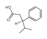 (R)-3-phenyl-4-methylpentanoic acid Structure