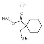 Methyl 1-aminomethyl-cyclohexanecarboxylate HCl structure