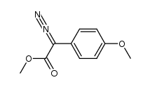 methyl p-MeO-phenyldiazoacetate结构式