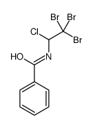 N-(2,2,2-tribromo-1-chloroethyl)benzamide Structure