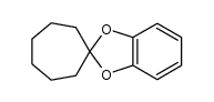 spiro 1,3-benzodioxole-2,1'-cycloheptane Structure