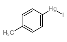 iodo-(4-methylphenyl)mercury Structure