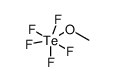 Pentafluoromethoxytellurium Structure