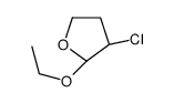 (2R,3R)-3-chloro-2-ethoxyoxolane Structure