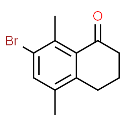 7-溴-5,8-二甲基-3,4-二氢萘-1(2H)-酮图片