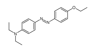 4-[(4-ethoxyphenyl)azo]-N,N-diethylaniline Structure