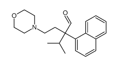 α-Isopropyl-α-(1-naphtyl)-4-morpholinebutanal Structure