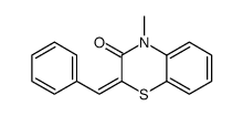 2-benzylidene-4-methyl-1,4-benzothiazin-3-one结构式