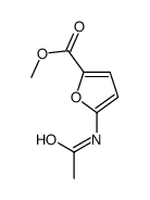 5-Acetylamino-2-furancarboxylic acid methyl ester structure