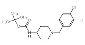 4-TERT-BUTOXYCARBONYLAMINO-1-(3,4-DICHLOROBENZYL)PIPERIDINE picture