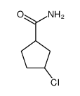 Cyclopentanecarboxamide, 3-chloro- (8CI,9CI)结构式