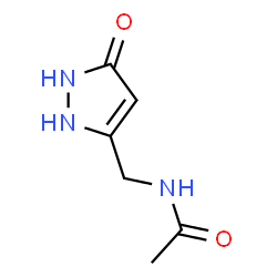 Acetamide,N-[(5-oxo-3-pyrazolin-3-yl)methyl]- (8CI)结构式