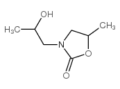 3-(2-HYDROXYPROPYL)-5-METHYL-2-OXAZOLIDINONE structure