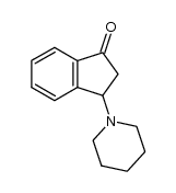 3-piperidin-1-ylindan-1-one结构式