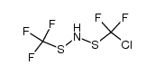 (Trifluormethylsulfenyl)-(chlordifluormethylsulfenyl)-amin Structure