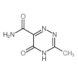 3-methyl-5-oxo-2H-1,2,4-triazine-6-carboxamide Structure
