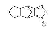 4a,5,6,7,7a,8-hexahydro-4,8-methano-4H-indeno<5,6-c><1,2,5>oxadiazole 1-oxide结构式