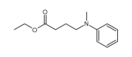 ethyl 4-(Methyl(phenyl)amino)butanoate structure