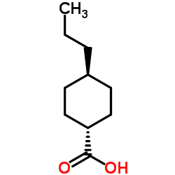 反式-4-丙基环己烷羧酸结构式