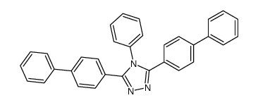 4-phenyl-3,5-bis(4-phenylphenyl)-1,2,4-triazole Structure